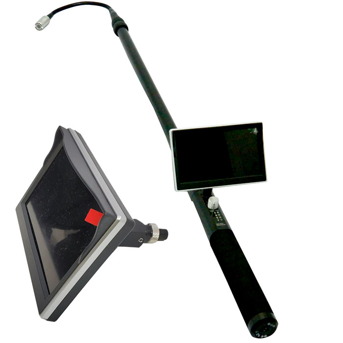 TVS-300-PT Telescopic Pole Camera with 5 Inch LCD Screen TVS-300-PT Telescopic Pole Camera with 5 Inch LCD Screen